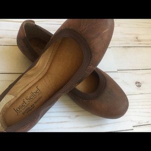 Josef Seibel Leather Flats